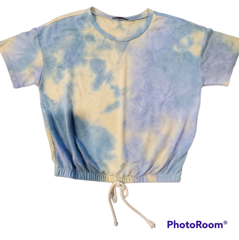 Tyedye cropped shirt